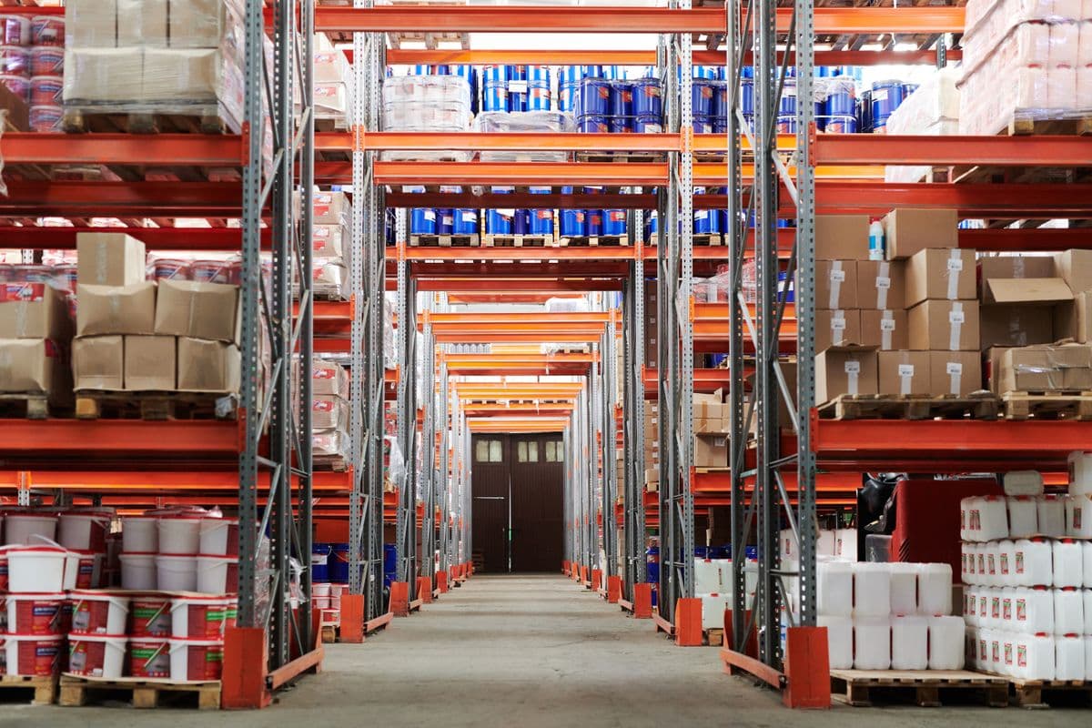 Warehouse inventory and print supplier fulfillment network